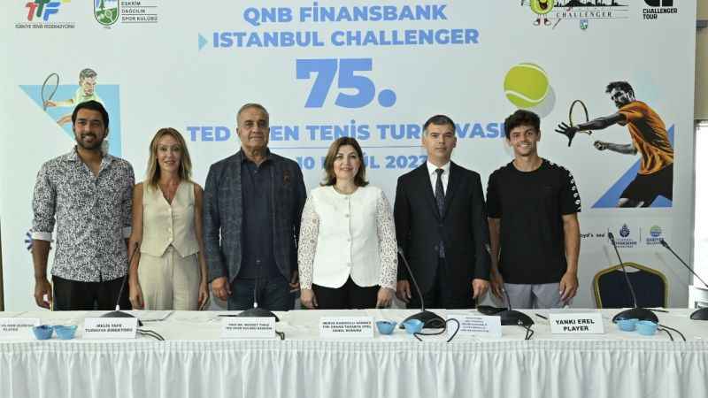 75. İstanbul Challenger - TED Open Uluslararası Tenis Turnuvası başladı 75. İstanbul Challenger - TED Open Uluslararası Tenis Turnuvası başladı
