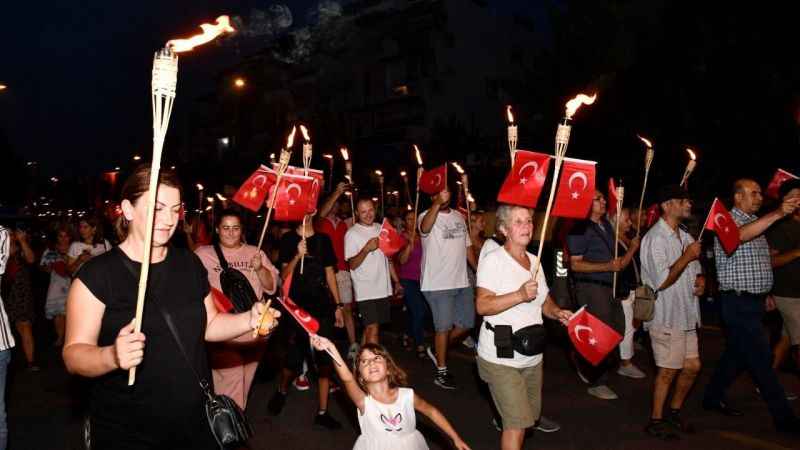 Kuşadası’nda kurtuluşun 101’inci yılına coşkulu kutlama