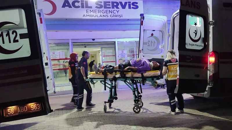 Sivas Şarkışla'daki kazada 7 kişi yaralandı