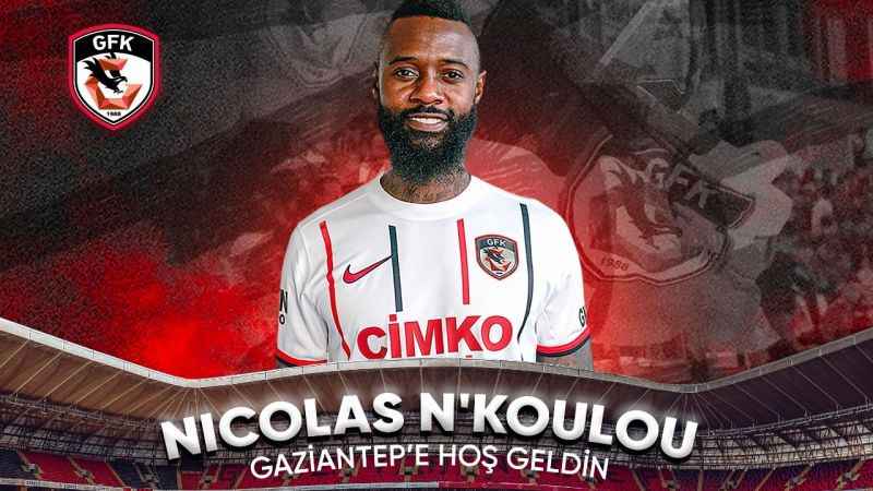 Nicolas N'Koulou, Gaziantep FK'da Nicolas N'Koulou, Gaziantep FK'da