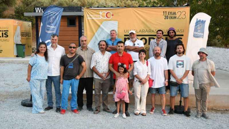 4. Uluslararası Kuşadası Neopolis Heykel Sempozyumu başladı