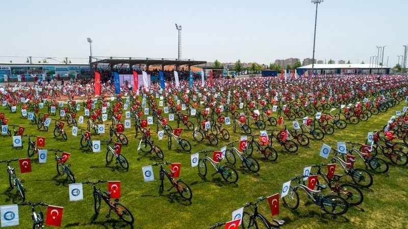 Şahinbey Belediyesi’nden 104 bin bisiklet Şahinbey Belediyesi’nden 104 bin bisiklet