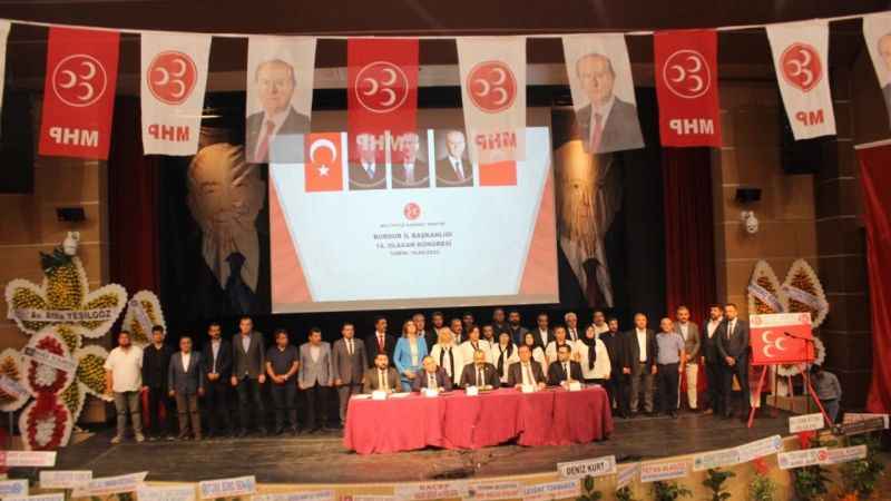 MHP Burdur İl Başkanlığı'na tekrar Gültekin Oktay seçildi MHP Burdur İl Başkanlığı'na tekrar Gültekin Oktay seçildi