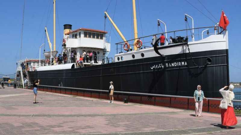 Bandırma Müze Gemisi 276 bin ziyaretçiyi ağırladı