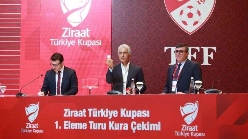 Türkiye Kupası'nda 1. Eleme Turu eşleşmeleri belli oldu