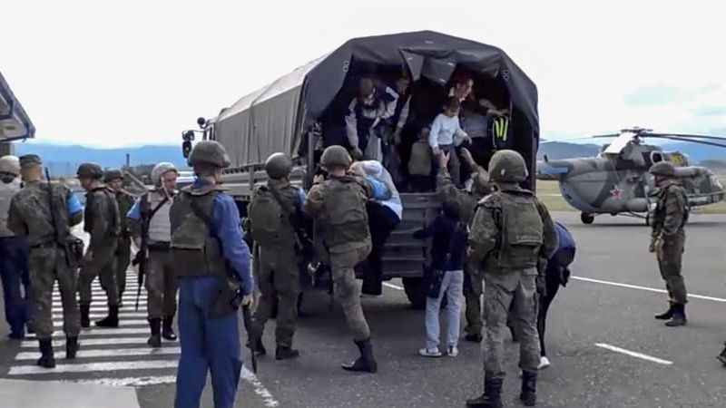 Karabağ’da Rus Barış Gücü askerlerine saldırı