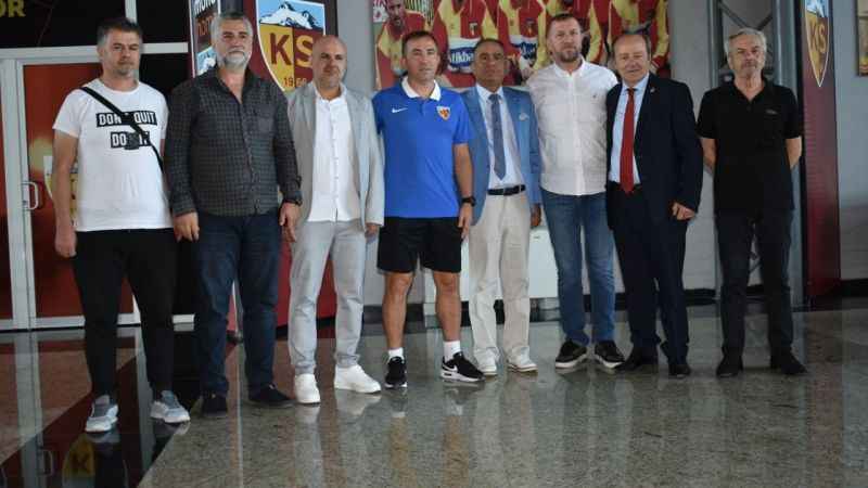 TSYD Kayseri Şubesinden Recep Uçar'a ziyaret