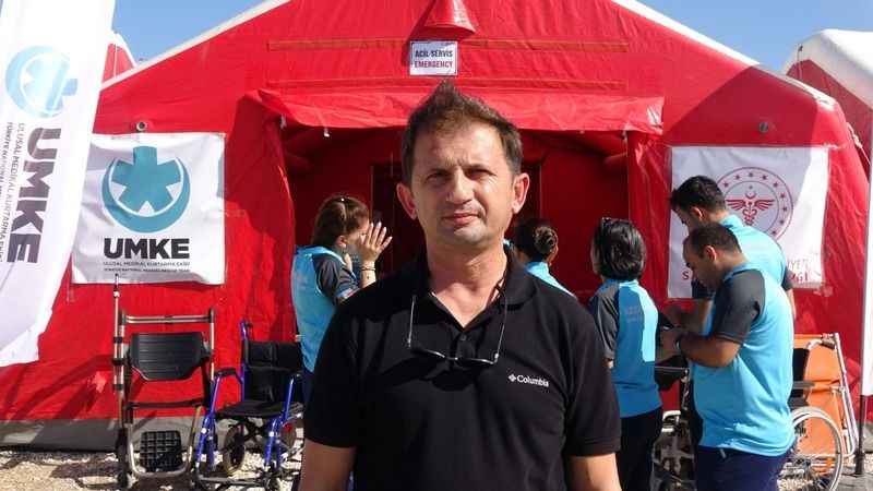 Azerbaycan sağlık ekibi sorumlusu Dr. Ramin Burceliyev: "Biz bir millet, iki devletiz" Azerbaycan sağlık ekibi sorumlusu Dr. Ramin Burceliyev: "Biz bir millet, iki devletiz"