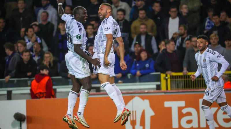 UEFA Avrupa Konferans Ligi: Club Brugge: 1 - Beşiktaş: 1 UEFA Avrupa Konferans Ligi: Club Brugge: 1 - Beşiktaş: 1