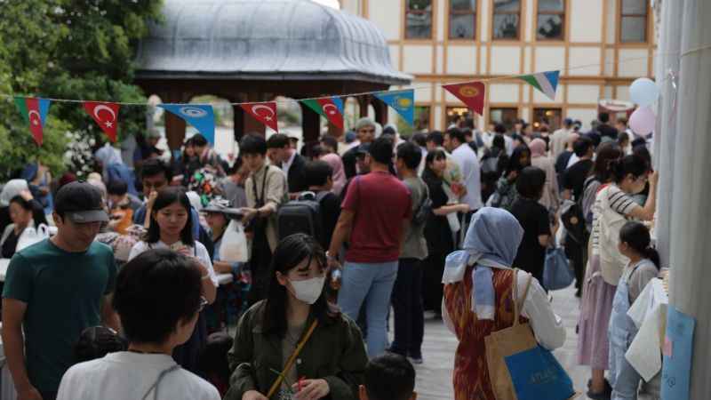 Japonya'da Türk Devletleri Yemek ve Kültür Festivaline yoğun ilgi Japonya'da Türk Devletleri Yemek ve Kültür Festivaline yoğun ilgi