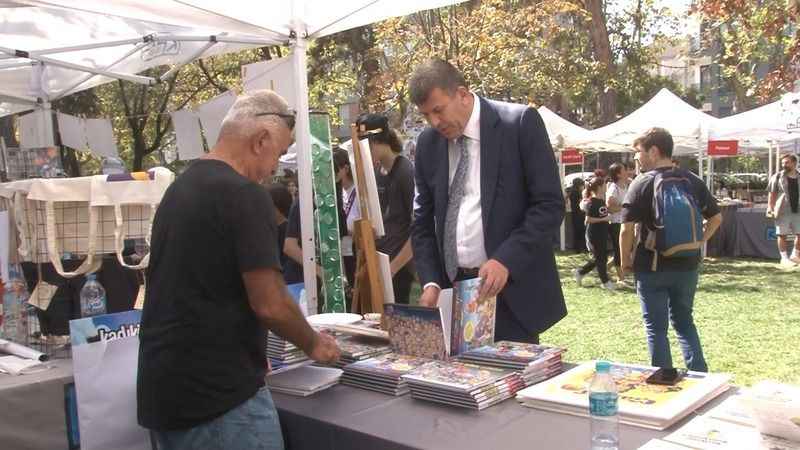 "Kadıköy Çizgi Festivali" başladı "Kadıköy Çizgi Festivali" başladı