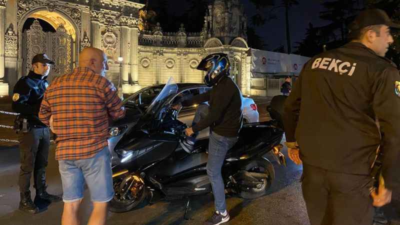 İstanbul’da motosiklet sürücülerine yönelik asayiş uygulaması gerçekleştirildi