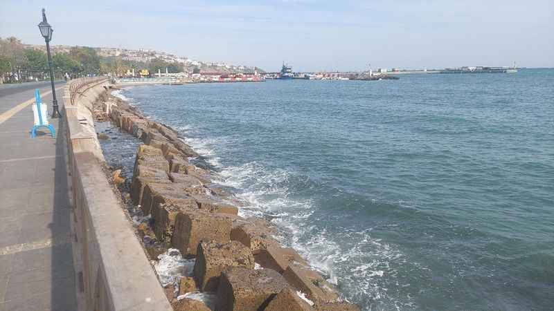 Marmara Denizi ulaşımına poyraz engeli Marmara Denizi ulaşımına poyraz engeli
