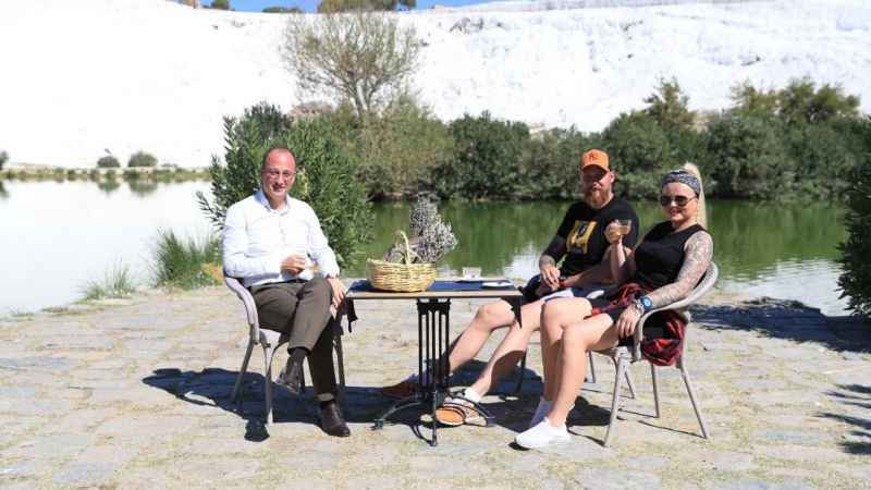 Pamukkale, Avrupa medyasının gözdesi oldu