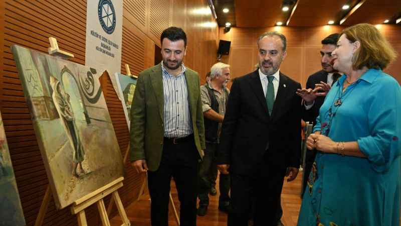 Uluslararası ressamların fırçasından Bursa