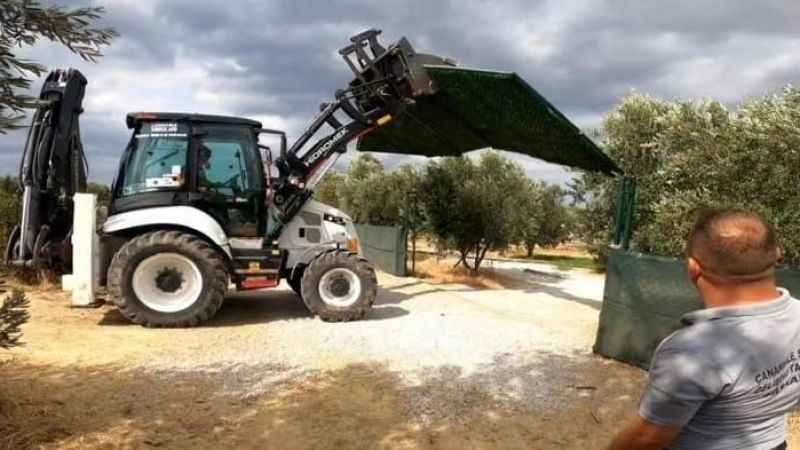 Çanakkale'de tarihi alandaki kaçak yapılar yıkılıyor