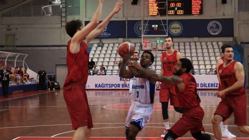 TBL: Kocaeli BŞB Kağıtspor: 80 - Gaziantep Basketbol: 81
