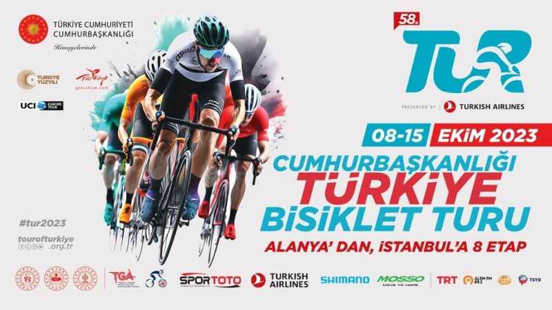 58. Cumhurbaşkanlığı Türkiye Bisiklet Turu, Alanya-Antalya etabı ile başlıyor