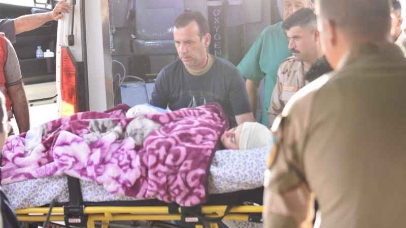 Irak’taki yangında yaralanan 20 kişi Türkiye’ye sevk edildi Irak’taki yangında yaralanan 20 kişi Türkiye’ye sevk edildi