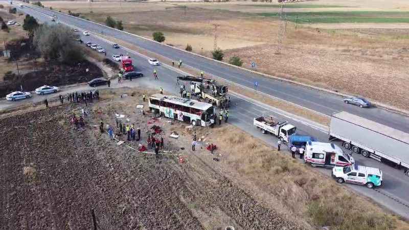 Amasya’da 6 kişinin öldüğü kazada yolcu otobüsünün şoförü tutuklandı