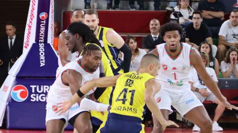 Basketbol Süper Ligi: P. Karşıyaka: 84 - Fenerbahçe Beko: 79