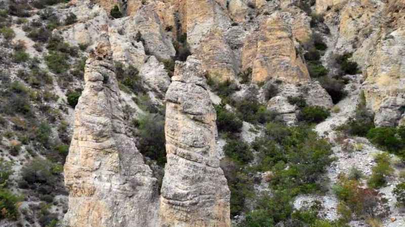 Erzurum’un peri bacaları keşfedilmeyi bekliyor