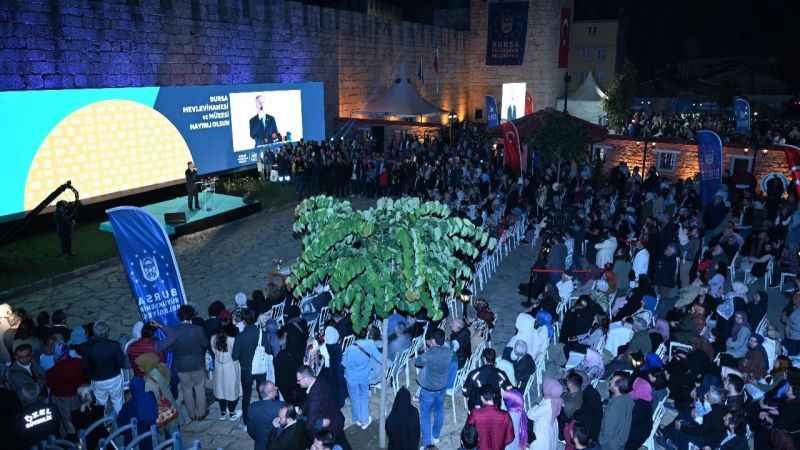 Bursa'da 4 asırlık mevlevihanede 98 yıl sonra ilk sema Bursa'da 4 asırlık mevlevihanede 98 yıl sonra ilk sema