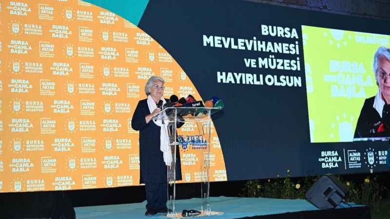 Bursa'da 4 asırlık mevlevihanede 98 yıl sonra ilk sema Bursa'da 4 asırlık mevlevihanede 98 yıl sonra ilk sema