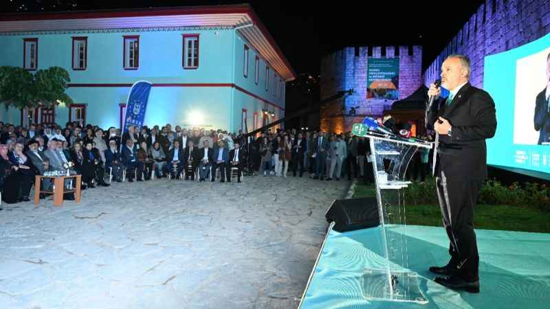 Bursa'da 4 asırlık mevlevihanede 98 yıl sonra ilk sema Bursa'da 4 asırlık mevlevihanede 98 yıl sonra ilk sema