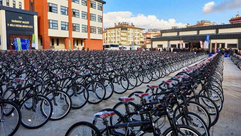 Gaziantep Büyükşehirden 40 bin öğretmene bisiklet Gaziantep Büyükşehirden 40 bin öğretmene bisiklet