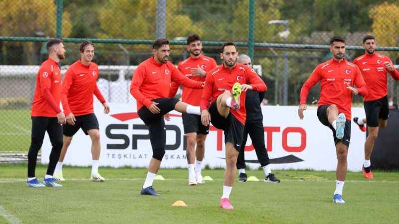 A Milli Futbol Takımı, İstanbul'daki son çalışmasını yaptı