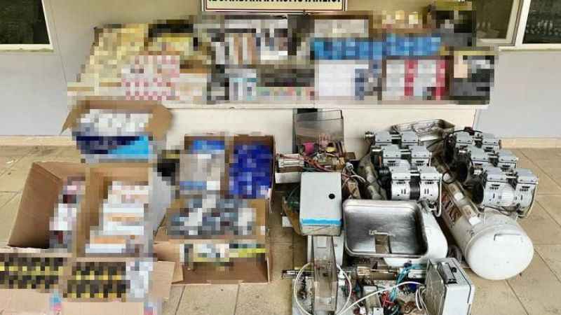 Manisa Jandarmasından kaçak tütün operasyonu