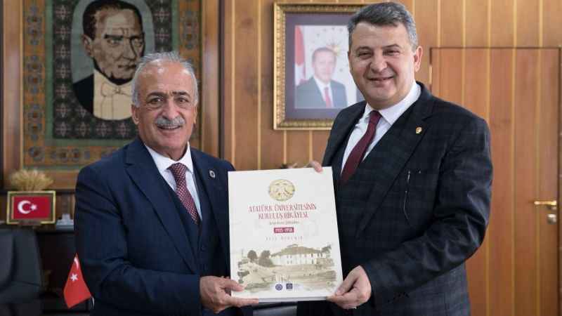 Emniyet Müdürü Kadir Yırtar’dan Rektör Çomaklı’ya iade-i ziyaret Emniyet Müdürü Kadir Yırtar’dan Rektör Çomaklı’ya iade-i ziyaret