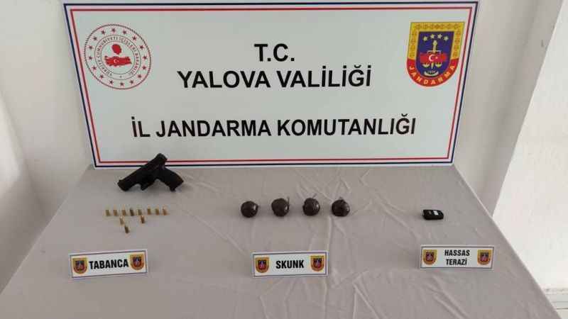 Yalova'da uyuşturucu operasyonu: 1 gözaltı
