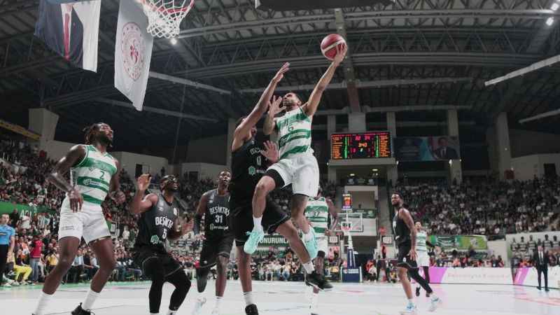 Türkiye Sigorta Basketbol Süper Ligi: Bursaspor: 82 - Beşiktaş: 76 Türkiye Sigorta Basketbol Süper Ligi: Bursaspor: 82 - Beşiktaş: 76