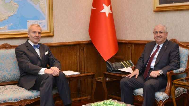 Bakan Güler, Estonya Büyükelçisi Reinart’ı kabul etti