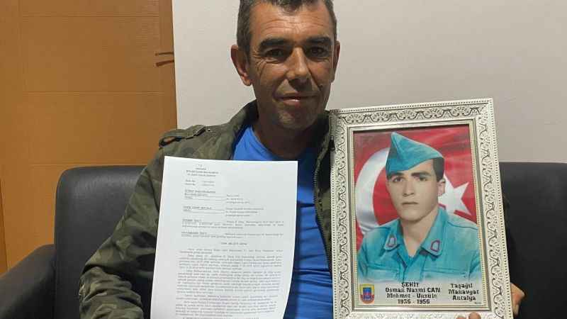 67 yıl sonra gelen şehitlik