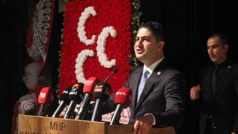 MHP’li Özdemir: “İsrail’in eylemleri gitgide bir soykırıma dönüşmektedir”