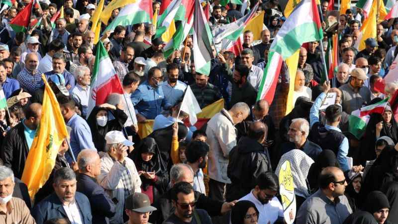 İran’da on binlerce kişiden İsrail protestosu