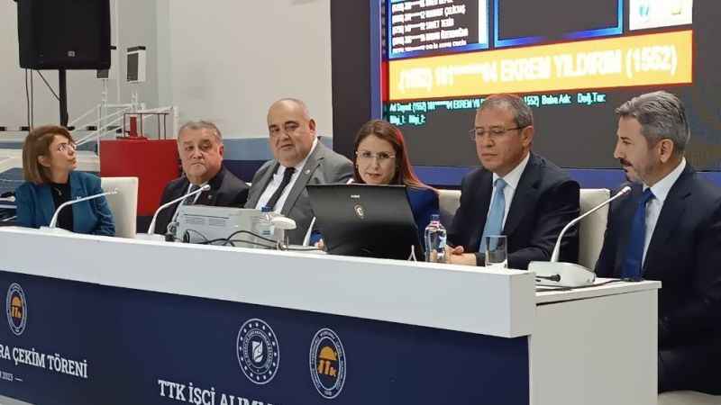 Bartın'da işe alınacak 400 madenci için kura çekimi yapıldı