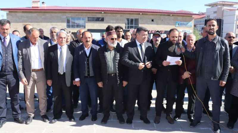 Ağrı’dan İsrail saldırılarına kınama