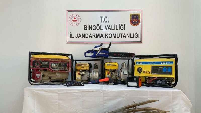 Bingöl'de 10 ayrı hırsızlık olayına karışan 2 kişi tutuklandı