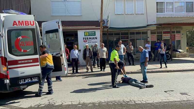 Ehliyetsiz motosiklet sürücüsüne kaza faturası ağır oldu Ehliyetsiz motosiklet sürücüsüne kaza faturası ağır oldu