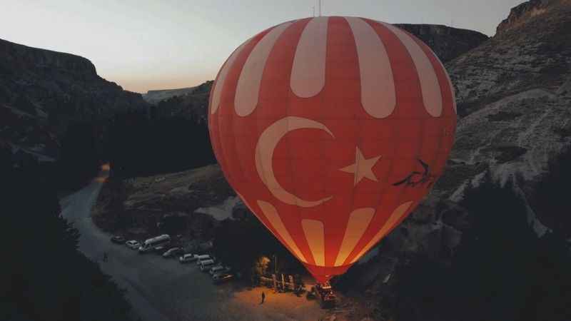 Soğanlı'yı 12 bin kişi havadan izledi