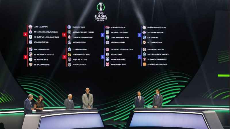 UEFA Avrupa Konferans Ligi’nde 3. hafta maçları yarın oynanacak