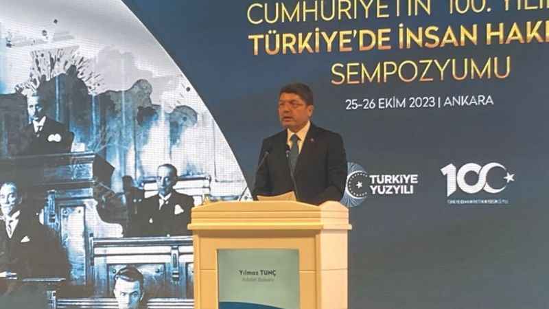 Adalet Bakanı Tunç: “Gazze’de insan hakları nerede?”