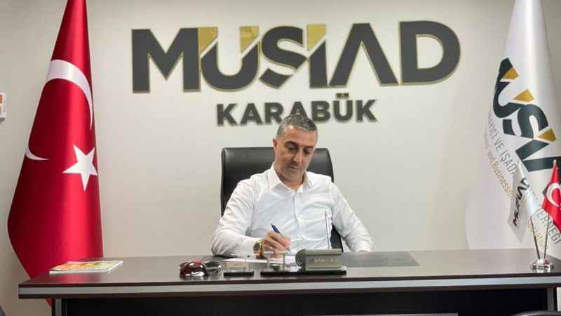 MÜSİAD Karabük Şubesinden Filistin’e destek MÜSİAD Karabük Şubesinden Filistin’e destek