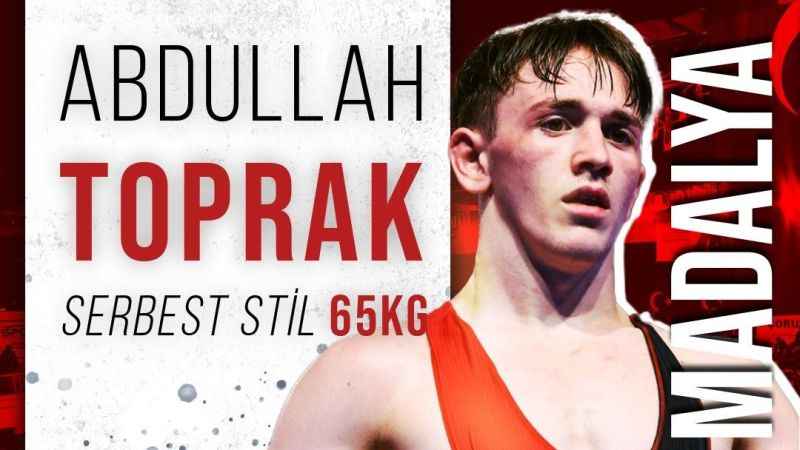 U23 Dünya Güreş Şampiyonası’nda Abdullah Toprak’tan bronz madalya U23 Dünya Güreş Şampiyonası’nda Abdullah Toprak’tan bronz madalya