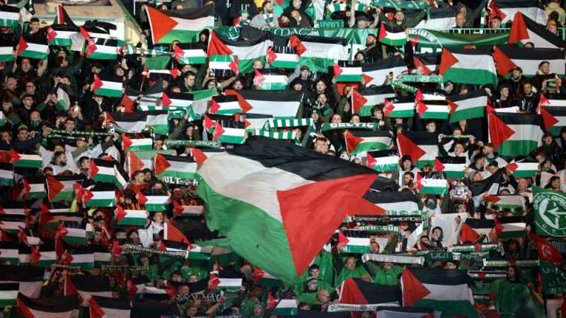 Celtic taraftarından, Filistin'e destek Celtic taraftarından, Filistin'e destek