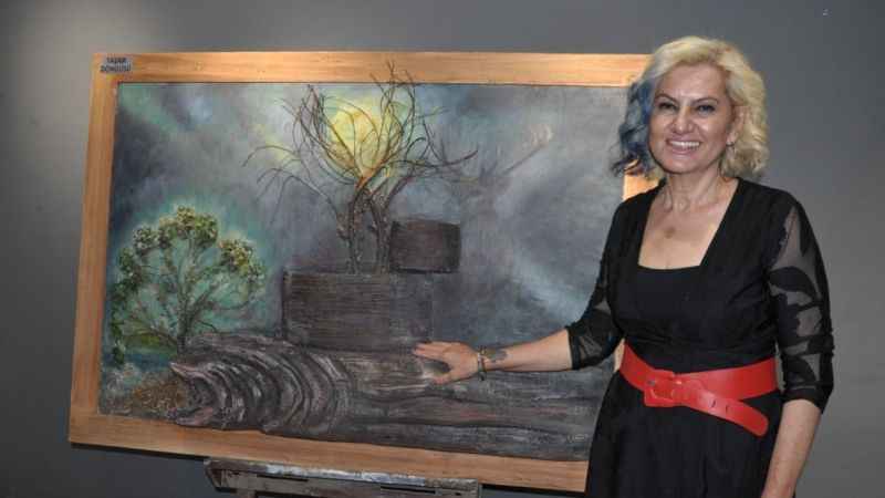 Atık malzemelerden sanat eserleri sergide Atık malzemelerden sanat eserleri sergide